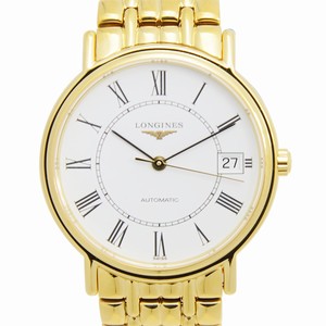 Longines PRESENCE L4.821.2.11.8 Automatic PVD Gold White