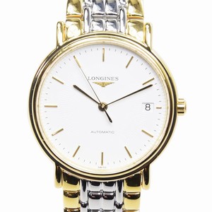 Longines PRESENCE L4.821.2.18.7 Automatic PVD Gold White