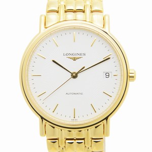 Longines PRESENCE L4.821.2.18.8 Automatic PVD Gold White