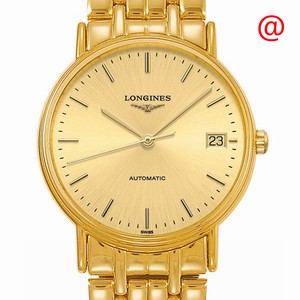 Longines PRESENCE L4.821.2.32.8 Automatic PVD Gold Gold