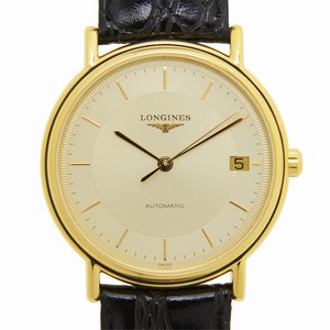 Longines PRESENCE L4.821.2.42.2 Automatic PVD Gold Gold