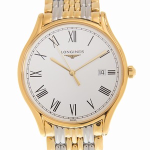 Longines LONGINES LYRE L4.859.2.11.7 Quartz Gold-Plated & Stainless Steel White