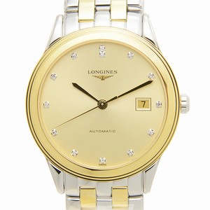 Longines FLAGSHIP L4.874.3.37.7 Automatic Gold-Plated & Stainless Steel Gold