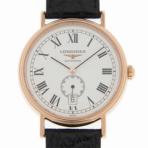 Longines PRESENCE L4.905.1.11.2 Automatic Gold-Plated & Stainless Steel White