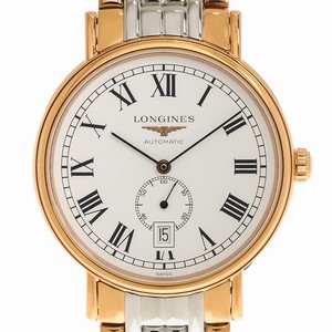 Longines PRESENCE L4.905.1.11.7 Automatic Gold-Plated & Stainless Steel White