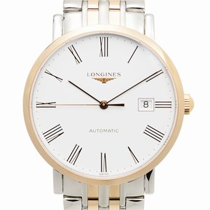 Longines ELEGANT L4.910.5.11.7 Automatic 18kt Rose Gold & Steel White