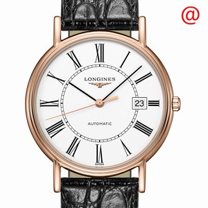 Longines PRESENCE L4.921.1.11.2 Automatic PVD Gold White
