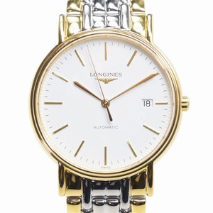 Longines PRESENCE L4.921.2.18.7 Automatic PVD Gold White