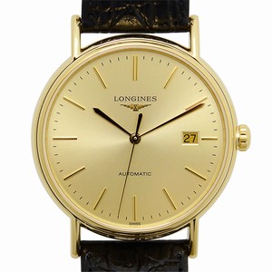 Longines PRESENCE L4.921.2.32.2 Automatic 18kt Yellow Gold Gold