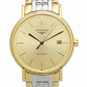 Longines PRESENCE L4.921.2.32.7 Automatic PVD Gold Gold