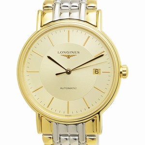 Longines PRESENCE L4.921.2.42.7 Automatic PVD Gold Gold