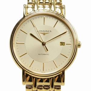 Longines PRESENCE L4.921.2.42.8 Automatic PVD Gold Gold