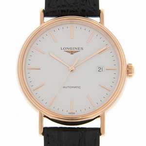 Longines PRESENCE L4.922.1.12.2 Automatic 18kt Rose Gold White