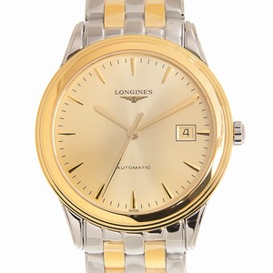 Longines FLAGSHIP L4.974.3.32.7 Automatic Gold-Plated & Stainless Steel Gold