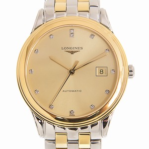 Longines FLAGSHIP L4.974.3.37.7 Automatic Gold-Plated & Stainless Steel Gold