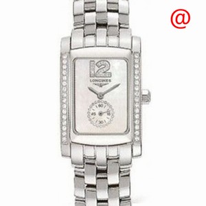 Longines DOLCE VITA L5.155.0.85.6 Quartz Stainless Steel & Diamonds White