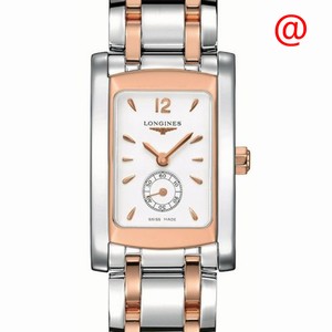 Longines DOLCE VITA L5.155.5.18.7 Quartz 18kt Rose Gold & Steel White