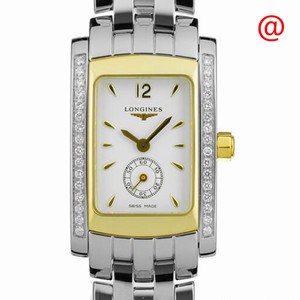 Longines DOLCE VITA L5.155.5.29.6 Quartz 18kt Gold & Diamond & Steel White