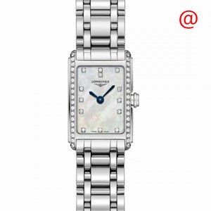 Longines DOLCE VITA L5.258.0.87.6 Quartz Stainless Steel & Diamonds White