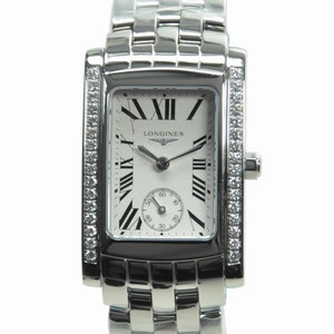 Longines DOLCE VITA L5.502.0.71.6 Quartz Stainless Steel & Diamonds White