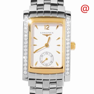 Longines DOLCE VITA L5.502.5.29.6 Quartz 18kt Gold & Diamond & Steel White