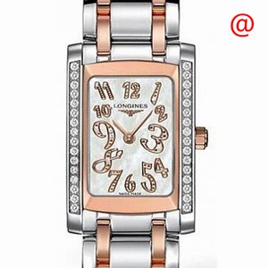 Longines DOLCE VITA L5.502.5.99.7 Quartz 18kt Gold & Diamond & Steel White