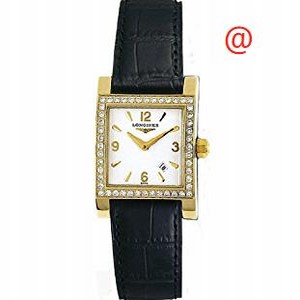 Longines  L5.503.7.16.2 Quartz 18kt Yellow Gold White