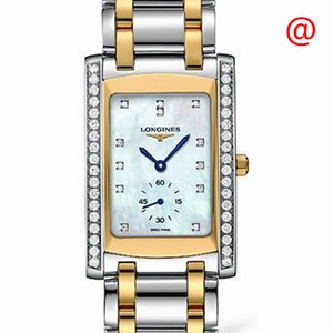 Longines DOLCE VITA L5.655.5.09.7 Quartz 18kt Gold & Diamond & Steel White