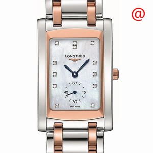 Longines DOLCE VITA L5.655.5.88.7 Quartz 18kt Rose Gold & Steel White