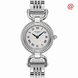 Longines EQUESTRIAN L6.129.0.71.6 Quartz Stainless Steel & Diamonds Silver