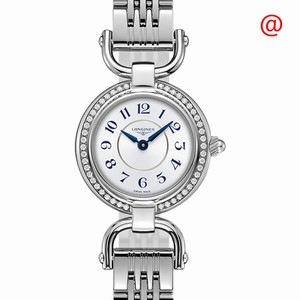 Longines EQUESTRIAN L6.129.0.73.6 Quartz Stainless Steel & Diamonds Silver