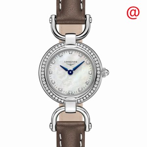 Longines EQUESTRIAN L6.129.0.87.2 Quartz Stainless Steel & Diamonds White