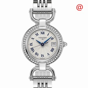 Longines EQUESTRIAN L6.130.0.71.6 Quartz Stainless Steel & Diamonds Silver