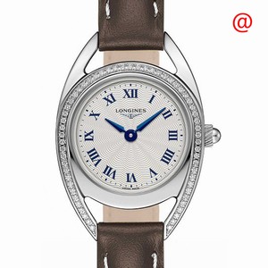Longines EQUESTRIAN L6.135.0.71.2 Quartz Stainless Steel & Diamonds Silver