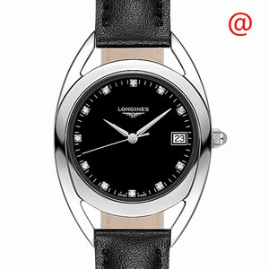 Longines EQUESTRIAN L6.135.4.57.0 Quartz Stainless Steel Black
