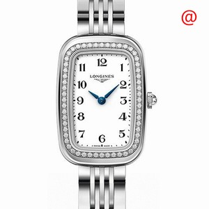 Longines EQUESTRIAN L6.140.0.13.6 Quartz Stainless Steel & Diamonds White