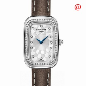 Longines EQUESTRIAN L6.140.0.77.2 Quartz Stainless Steel & Diamonds Silver