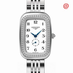Longines EQUESTRIAN L6.141.0.13.6 Quartz Stainless Steel & Diamonds White