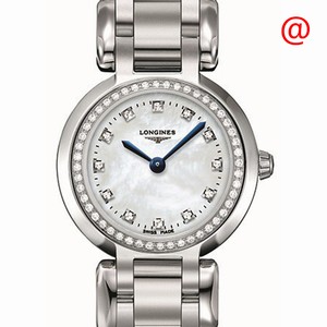 Longines EQUESTRIAN L8.109.0.87.6 Quartz Stainless Steel & Diamonds White