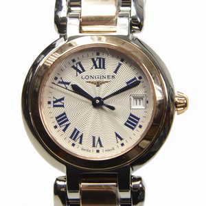 Longines PRIMA LUNA L8.110.5.78.6 Quartz 18kt Rose Gold & Steel White