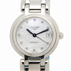 Longines PRIMA LUNA L8.111.4.87.6 Automatic Stainless Steel White
