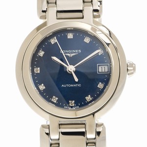 Longines PRIMA LUNA L8.111.4.98.6 Automatic Stainless Steel Blue 