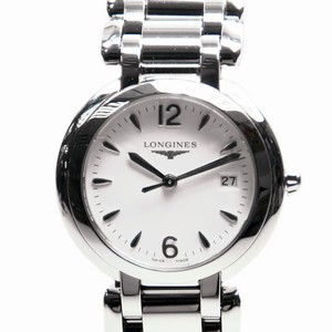 Longines PRIMA LUNA L8.112.4.16.6 Quartz Stainless Steel White