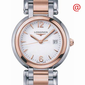 Longines PRIMA LUNA L8.112.5.16.6 Quartz 18kt Rose Gold & Steel White