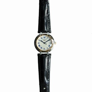 Longines PRIMA LUNA L8.112.5.78.2 Quartz 18kt Gold & Steel Silver