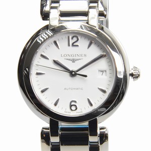 Longines PRIMA LUNA L8.113.4.16.6 Automatic Stainless Steel White
