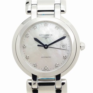Longines PRIMA LUNA L8.113.4.87.6 Automatic Stainless Steel White