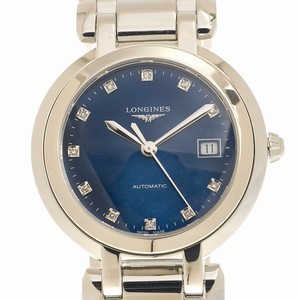 Longines PRIMA LUNA L8.113.4.98.6 Automatic Stainless Steel Blue 