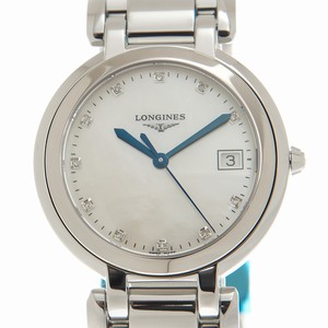 Longines PRIMA LUNA L8.114.4.87.6 Quartz Stainless Steel White
