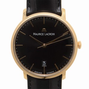 Maurice Lacroix LES CLASSIQUES LC6007-PG101-330 Automatic 18kt Rose Gold Black